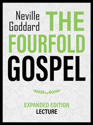 cover image of The Fourfold Gospel--Expanded Edition Lecture